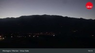 Archiv Foto Webcam Blick auf Montan 18:00