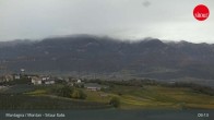Archived image Webcam View towards Montan 08:00
