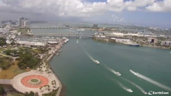 Ausblick Downtown Miami Florida