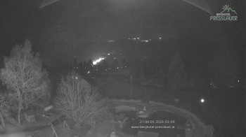 Ausblick vom Berghotel Presslauer in Kärnten