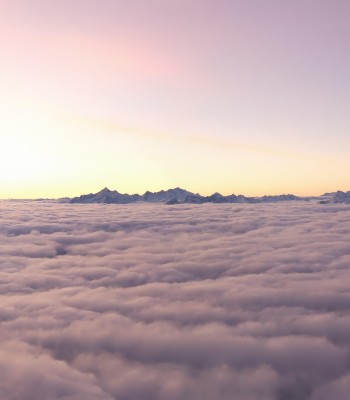 Beautiful Mont Blanc Panorama