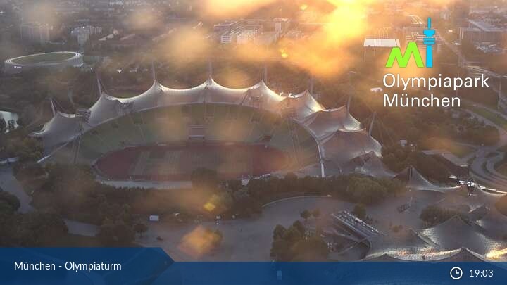 Webcam Munchen Blick Uber Den Olympiapark Munchen Panorama