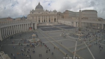 Petersplatz und Petersdom, Vatikanstadt - Piazza San Pietro