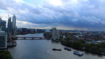 Blick über die Themse in London