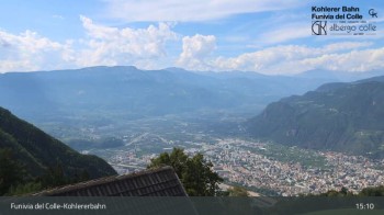 Bozen – Blick von Kohlern über den Talkessel