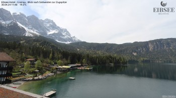 Eibsee at the Foot of Zugspitze