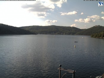 Lake Eder: View from Dam