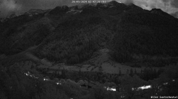 Lötschental Valley - View Wilerhorn and Bietschhorn