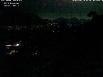 Lugano - San Salvatore - Blick Richtung Lugano