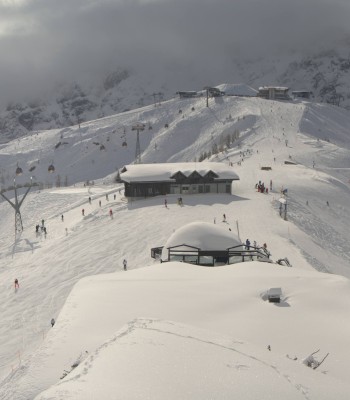 Nassfeld: Panoramic view Sonnenalpe