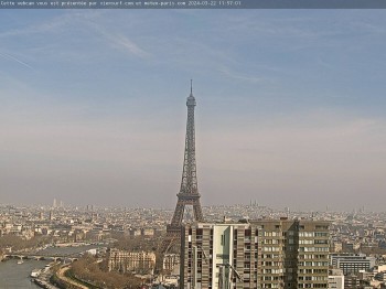Panorama Paris - Blick auf den Eiffelturm