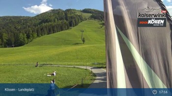 Panorama-Webcam am Kinderland Kössen