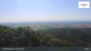 Dörrenbach: Panoramablick vom Stäffelsbergturm