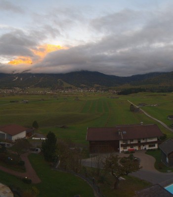 Panoramic view Hotel Post Lermoos