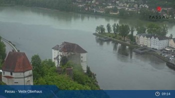 Passau: View from Veste Oberhaus