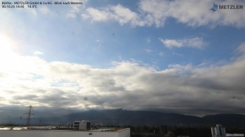 Röthis: Metzler GmbH - Blick nach Westen
