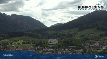 Ruhpolding - Video Webcam Village and Mountains