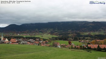 Samerberg - Blick zur Hochries