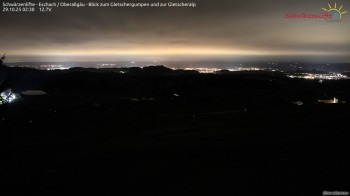 Schwärzenlifte Eschach - Blick zum Gletschergumpen und Blender