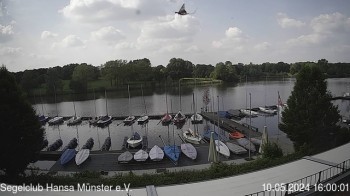 Münster: Segelclub am Aasee