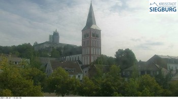 Siegburg (Nordrhein-Westfalen) - Blick auf Sankt Servatius
