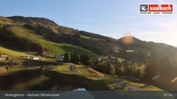 Skicircus Saalbach – Speicher Hochalm und Liftanlagen