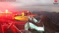 Top station on Zugspitze mountain summit