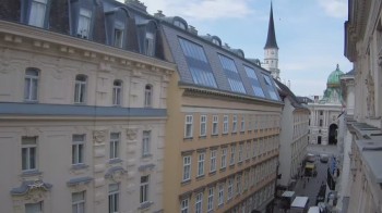 Vienna - Kohlmarkt and Hofburg