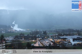 View from Reischach (Bruneck) towards Kronplatz