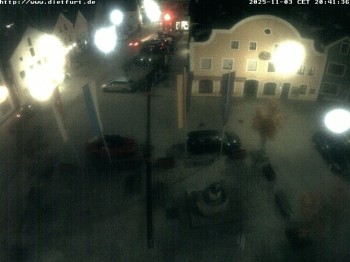 View over Dietfurt market square