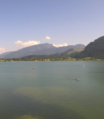 Walchsee in Kaiserwinkl in Tyrol