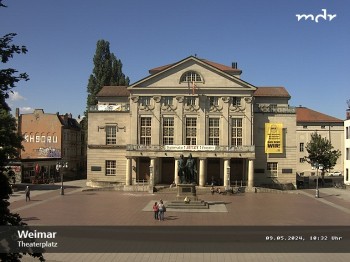 Weimar Theatre Square and German National Theatre
