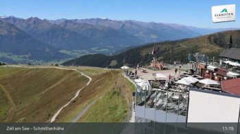Zell am See – Schmittenhöhe Panorama towards Hohe Tauern