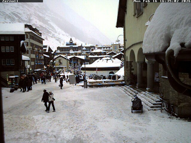 Webcam Zermatt Village